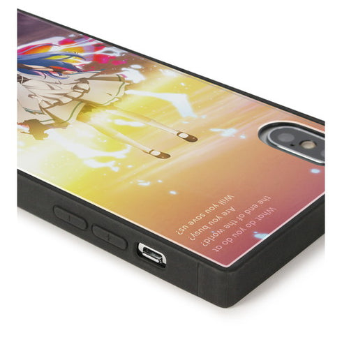 『終末なにしてますか?忙しいですか?救ってもらっていいですか?』キービジュアル スクエア強化ガラスiPhoneケース